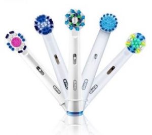 Oral B electric toothbrush comparison brush heads